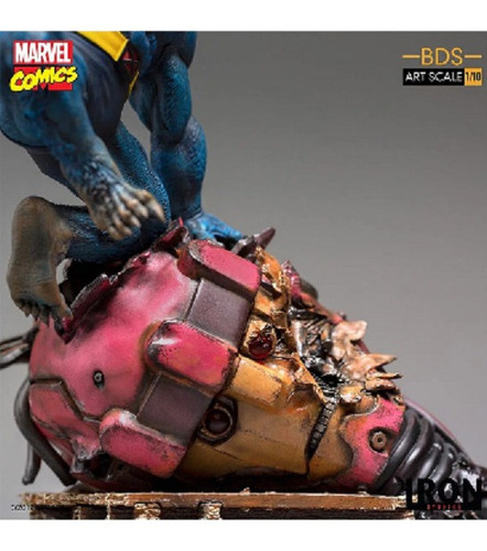 Is Beast (fera) Marvel Comics - Bds Art Scale 1/10 Original