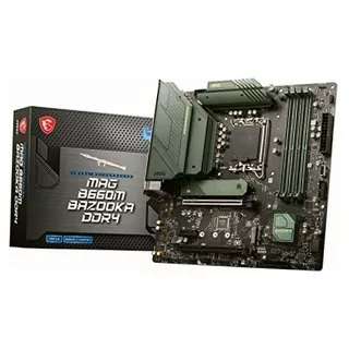 Msi Mag B660m Bazooka Ddr4 Placa Madre (matx, Intel Core De