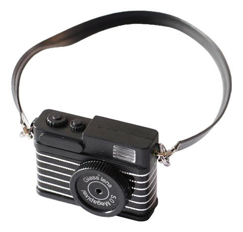 1:12 Cámara Digital Miniatura Con Lanyard Slr Estilo 2