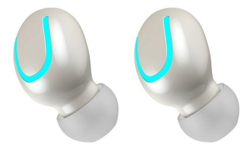 Imagem 2 de 3 de Fone de ouvido in-ear sem fio HBQ Q32 white