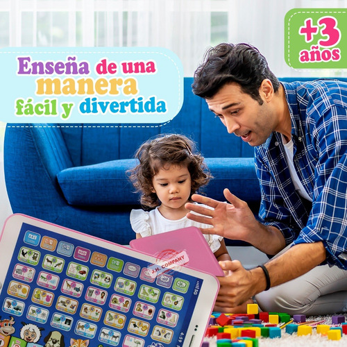 Imagen 3 de 10 de Computador Portatil Juguete Aprende Didactico Ingles A-212
