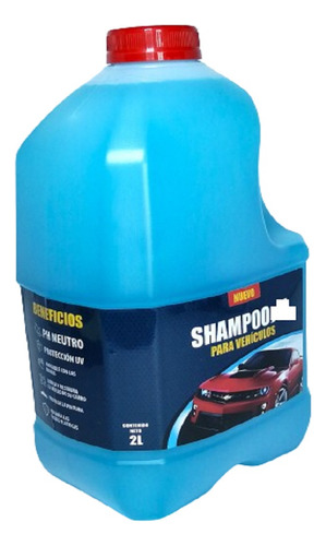 Shampoo Para Vehiculos, Carros, Motos, Ph Neutro Alta Espuma