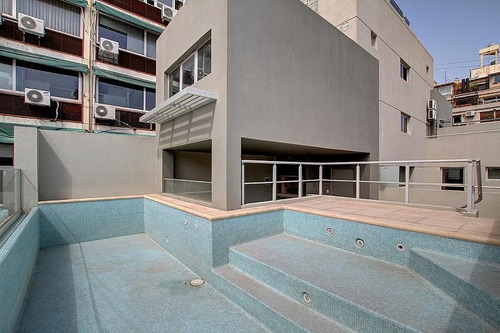 Juncal Y Cerrito. A Estrenar. 1 Y 2 Ambientes En Duplex. Piscina. Solarium. C/parrilla