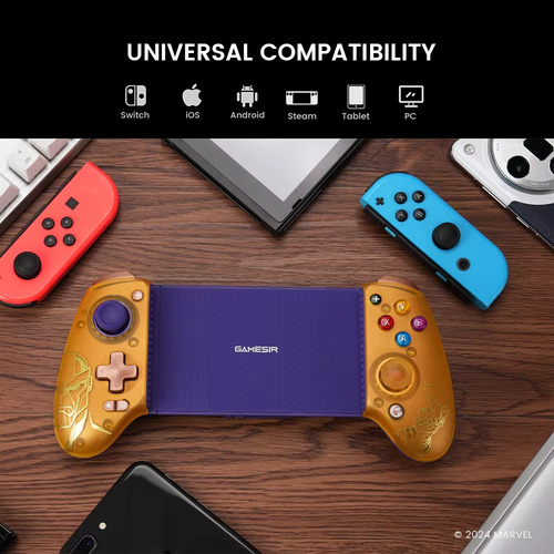 Gamesir G8 Plus Dorado Mando Bluetooth Android iPhone Switch