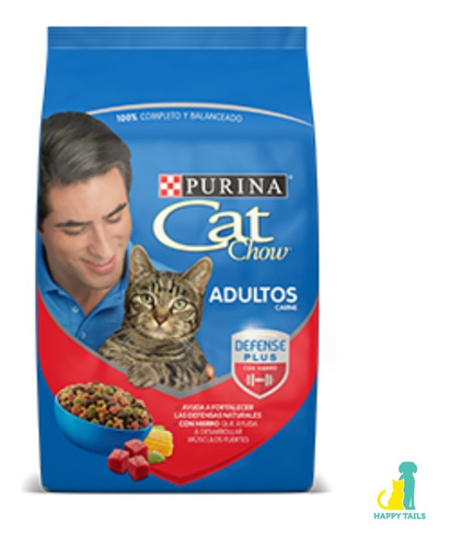 Cat Chow Adulto Carne X 8 Kg - Happy Tails