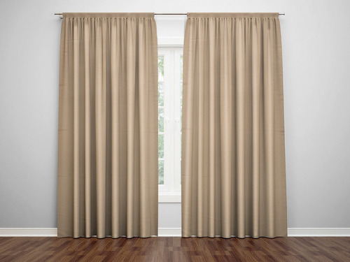 Juego De Cortina Marruecos, Dormireal, 2 Piezas 140 X 235 Cm