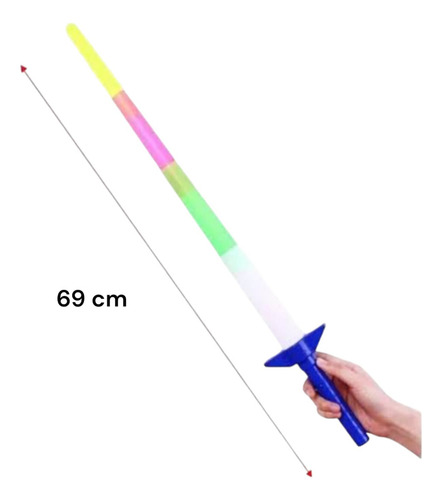 Z0f 24 Espadas Led Neón Retráctil Batucada Fiesta Boda Xv