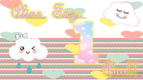 Imagem 5 de 7 de Convite Animado - Chuva De Amor - Faço Outros Temas!