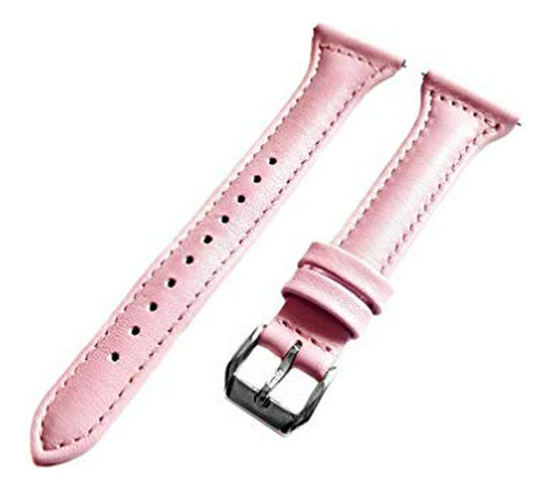 Correa De Reloj - Nickston Pink Color Slim Band Compatible W