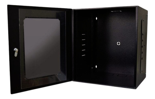 Rack 19''12ux400mm C/ 4 Band 300 1 Régua 8 1 Frente Falsa 1u