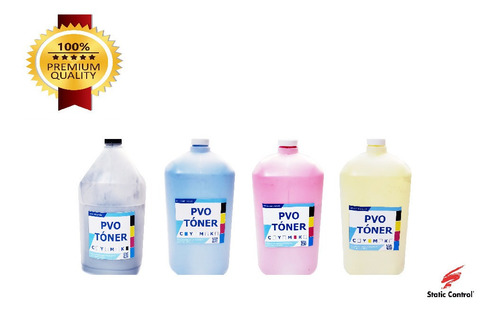 Kit 4 Rec Pvo Toner Para Sha Mx-c301w 250grs C/u Cmyk