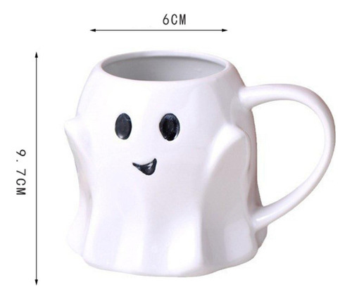 * Taza De Café Spooky, Taza De Té Peculiar, Vajilla De