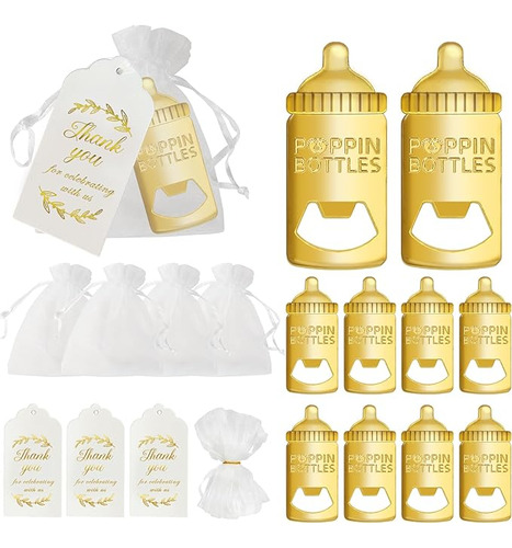 50 Unidades Abrebotellas Para Baby Shower Regalos Para Invit