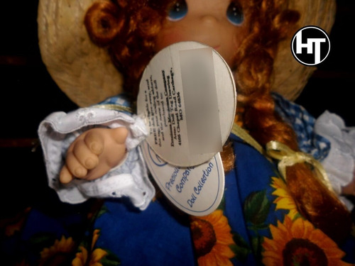 Imagen 5 de 10 de Precious Moments, Sunflower Sally, Muñeca, Figura, 12 Pulgad