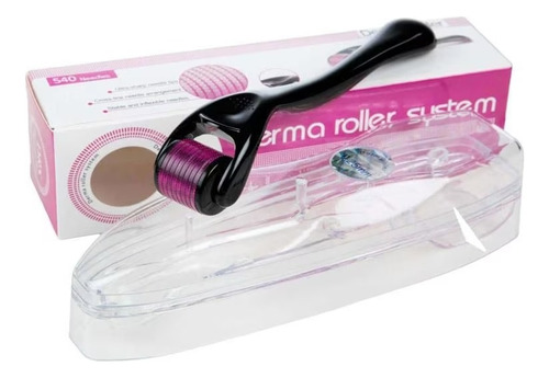 Dermaroller 0.50 Titanio 540 Facial Barba Cabello Original