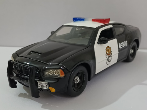 Patrulla Policia Federal Preventiva Dodge Charger 1.24