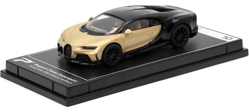 Postercars 1:64 Escala Bugatti Chiron Supersport Silk & Noct