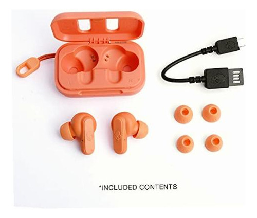 Audífonos Inalámbricos Skullcandy Dime True Golden Orange