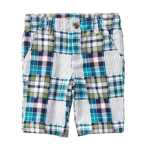 Short Bermuda Parches Crazy8 Algodón Bebes Niños Verano