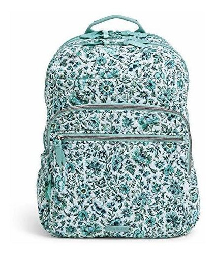 Vera Bradley Signature Cotton Xl Campus Backpack, Cloud Vine