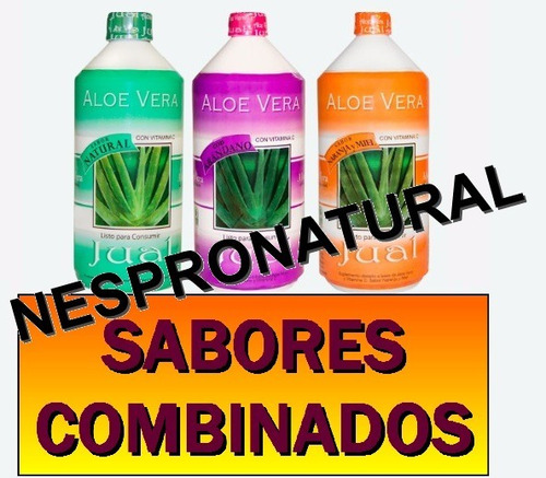 Aloe Vera Jual Todos Los Sabores Sin Tacc- Orgánico + Envíos