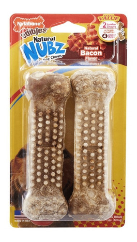 Huesos Para Perro Naural Nubz Sabor Pollo - Nylabone 2 Un.