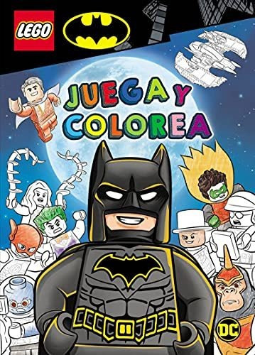 Batman Lego. Juega Y Colorea, De Aa.vv. Editorial Magazzini Salani, Tapa Blanda En Español, 2021