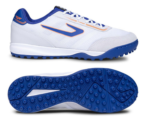 Imagem 3 de 9 de Tenis Chuteira Profissional Futebol Society Topper Letra