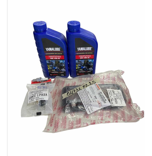 Kit  Servicio Afinación Moto Yamaha Fz25 Aceite Semi-sinteti