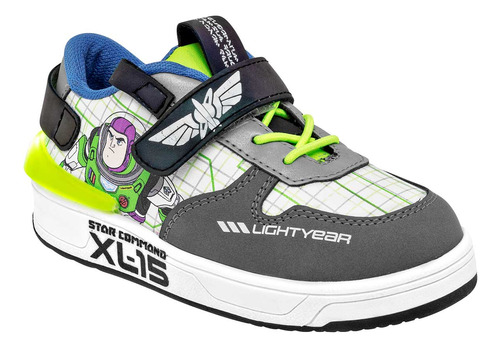 Tenis Toy Story De Niño Buzz Lightyear Gris 112-999