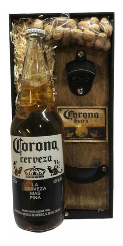 Kit Cerveza Corona 710 Ml + Destapador + Mani - Perez Tienda