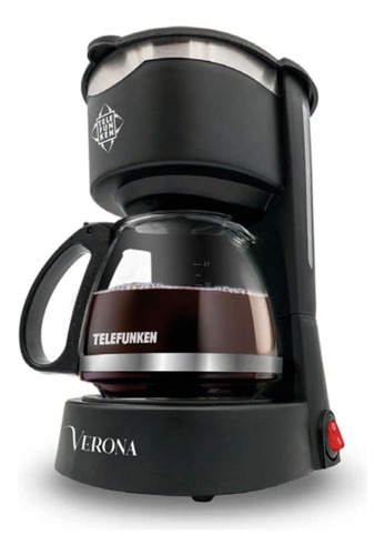 Cafetera De Goteo Eléctrica Telefunken Verona 600 Ml