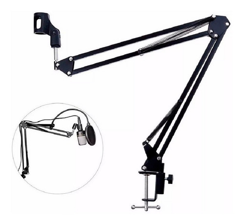 Soporte Brazo Articulado Micrófono Condenser Midiplus