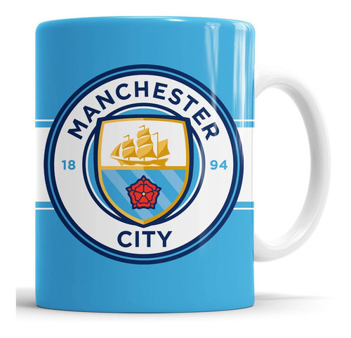 Taza Manchester City - Escudo - Cerámica