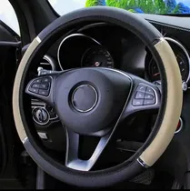 Comprar Funda Forro De Timón Cobertor De Volante Para Autos - Beige
