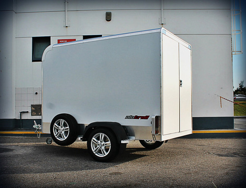 Alutrail Trailer 100% Aluminio Cerrado Para Carga