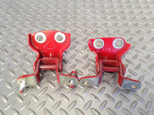 Par Bisagras Puerta Trasera Derecha Chevrolet Aveo 12-16 Oem