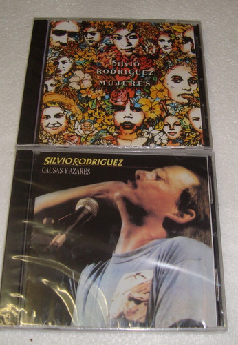 Silvio Rodriguez Mujeres / Causas Y Azares 2 Cds Nuevo Kktus