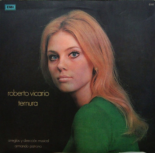 Roberto Vicario Ternura Vinilo Argentino Lp Pvl