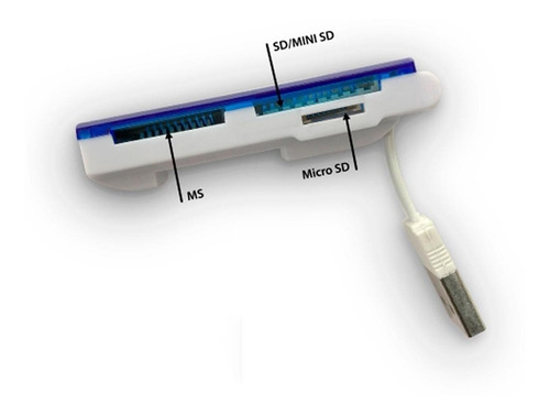Lector Memoria Usb Micro Sd Universal 2.0 480mbps Windows