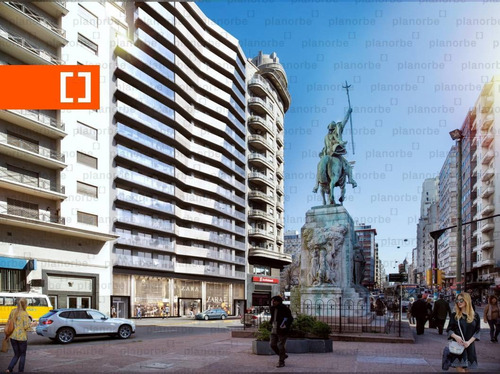 Venta De Apartamento Obra Construcción 2 Dormitorios En Centro, Torre Centra Unidad 301