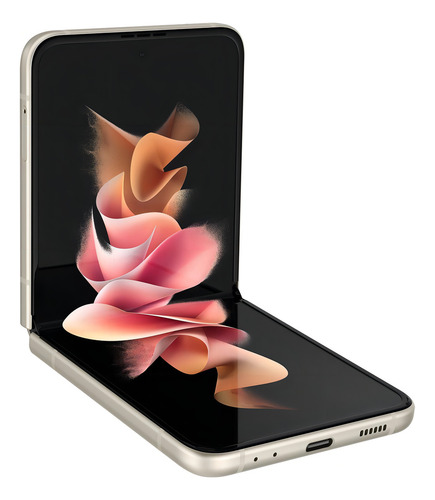 Celular Samsung Galaxy Z Flip 3 256gb, Ram 8gb, Crema - Excelente (Reacondicionado) (Reacondicionado)