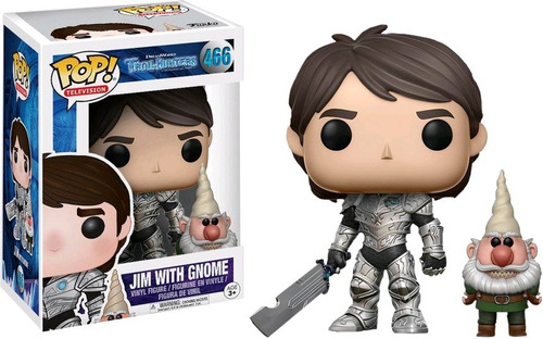 Funko Pop Trollhunters Jim With Gnome