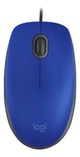 Mouse Logitech M110 Silent Con Cable Usb 1000 Dpi Azul 