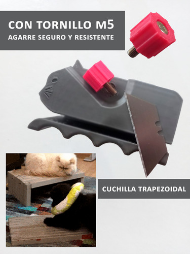 Cortador De Cartón Para Rascador De Gatos Multicolor