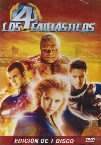 Dvd Pelicula Marvel Los 4 Fantasticos (2005) Jessica Alba