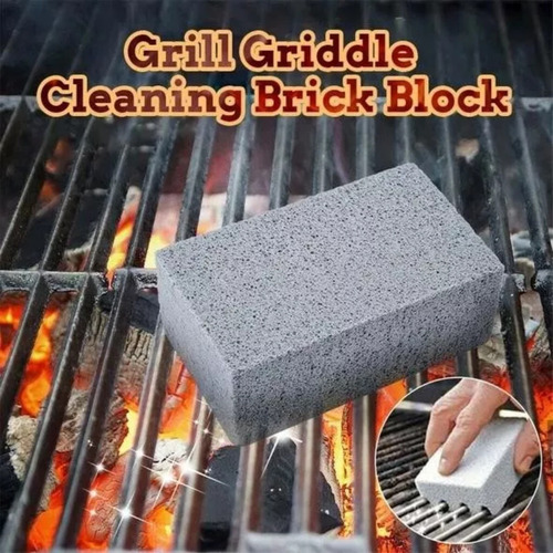 Plancha Grill Clean Brick Grill Grill Clean Stone Para Barba