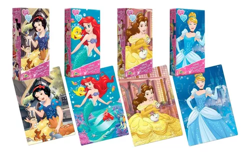 Quebra-Cabeça Disney Princesas - 60 Peças : : Brinquedos e  Jogos