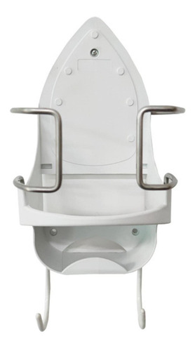 El Soporte Para Tabla De Planchar Se Monta Blanco