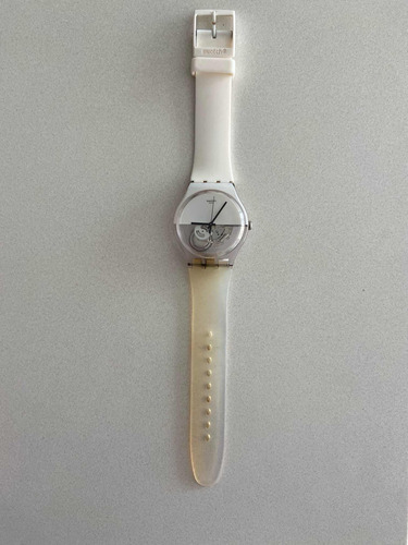 Reloj Swatch Goma Blanco